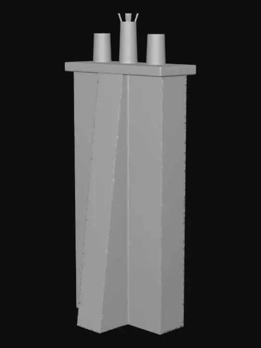 3D model for Erosion Terracotta Tower