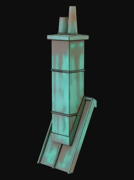 3D model for Chimney Silhouette