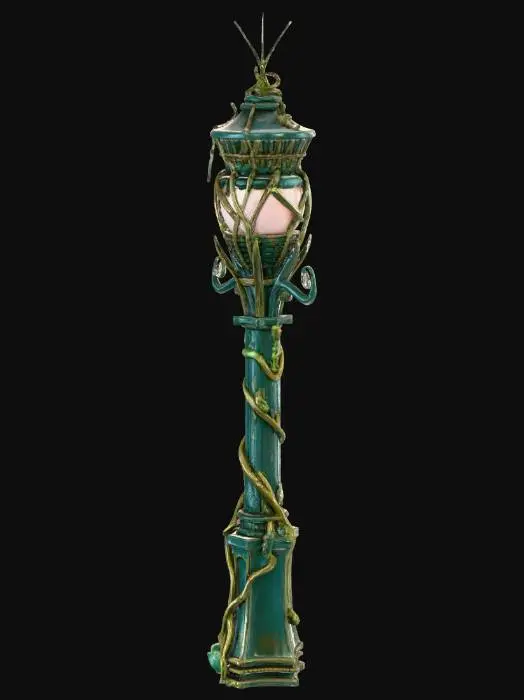 3D model for Enchanted Lantern Post