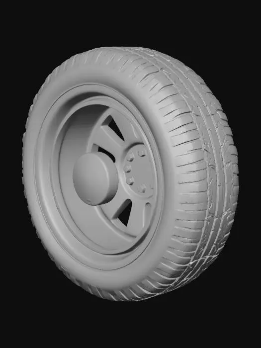 3D model for Golden Wheel Elegance
