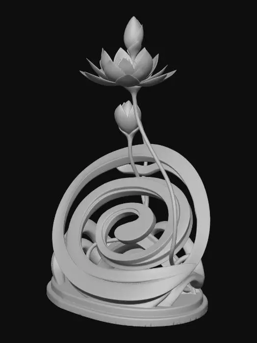 3D model for Ethereal Bloom