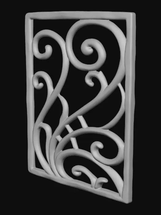 3D model for Whimsical Ironwork