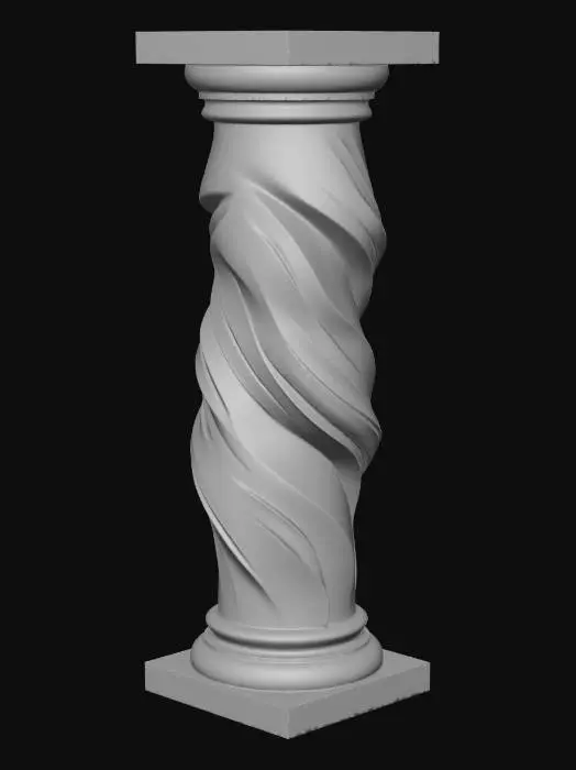 3D model for Spiral Column Monument