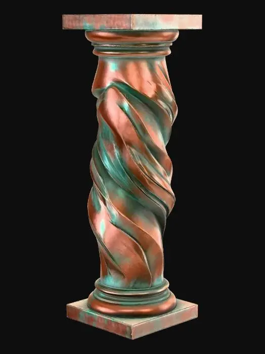 3D model for Spiral Column Monument