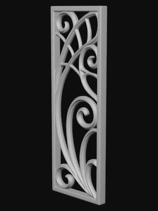 3D model for Swirling Elegance