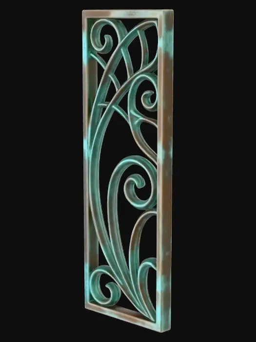 3D model for Swirling Elegance