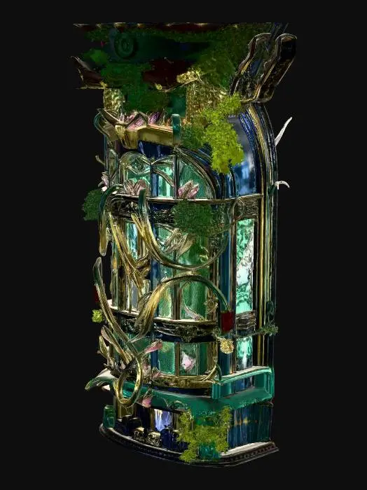 3D model for Serpentine Carriage