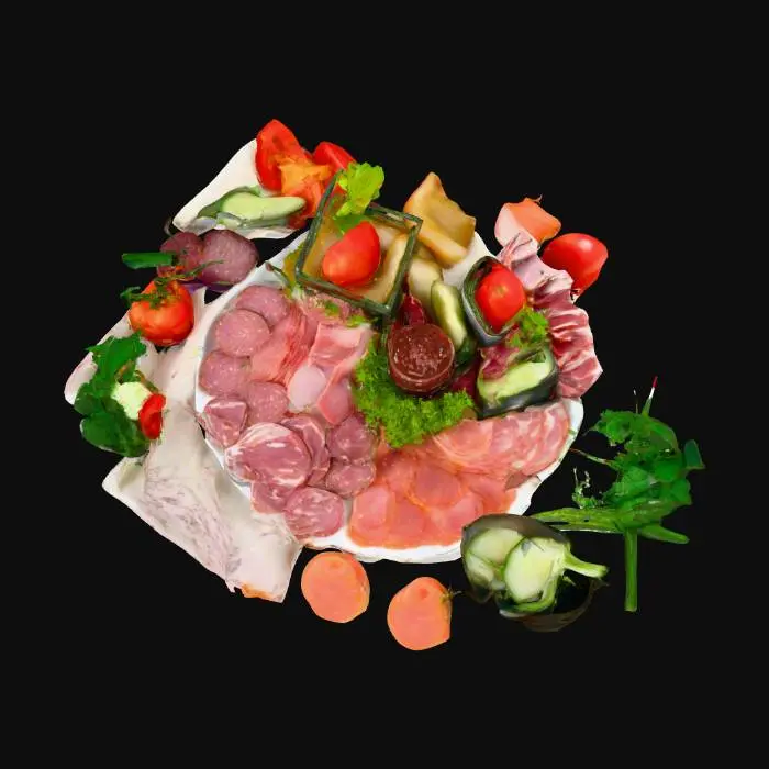 3D model for Charcuterie Delight