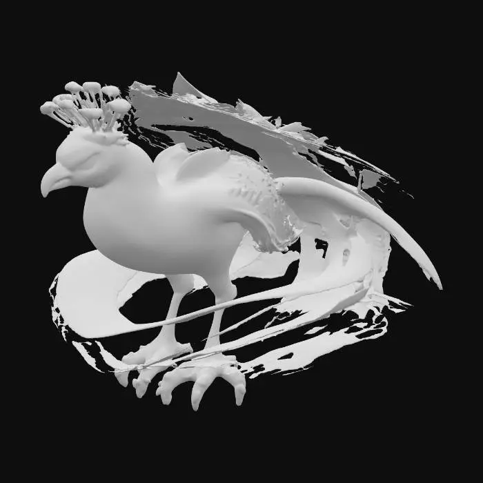 3D model for Mystical Plumage