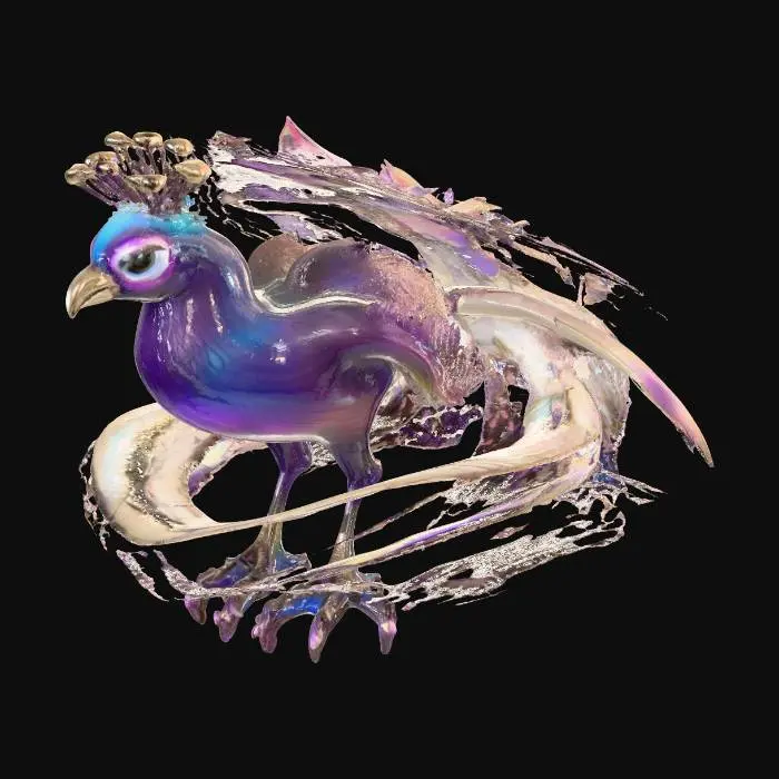 3D model for Mystical Plumage