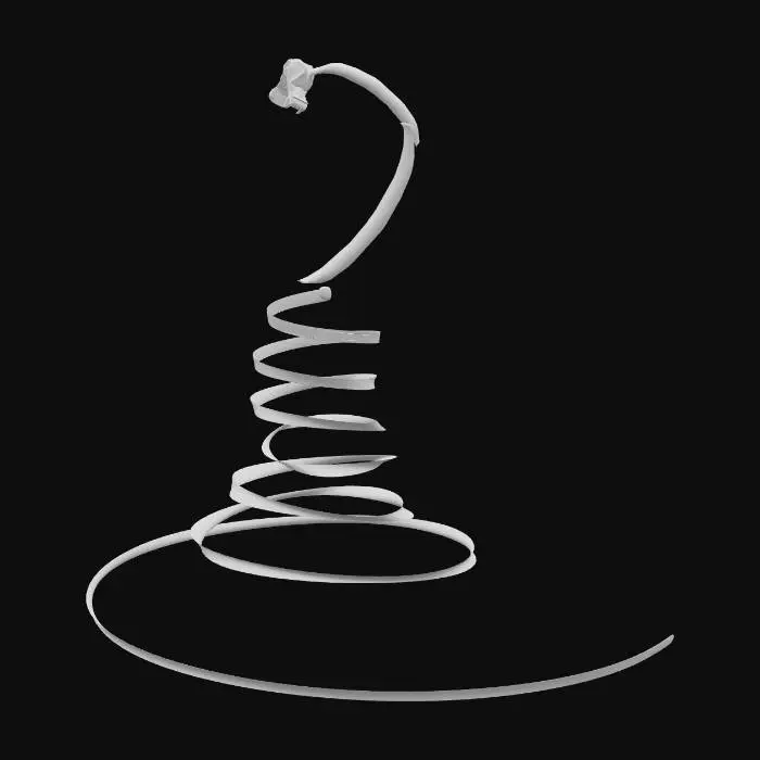 3D model for coiling_snake