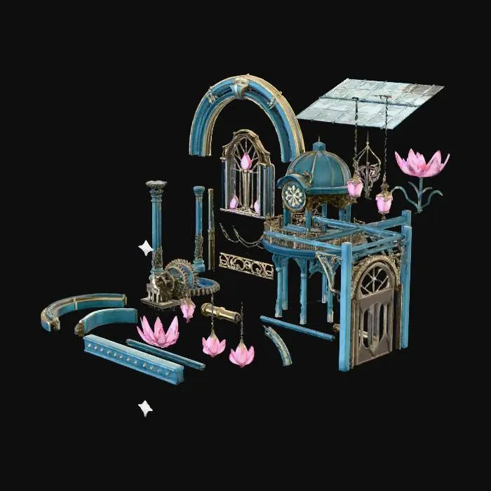 3D model for kitbash test