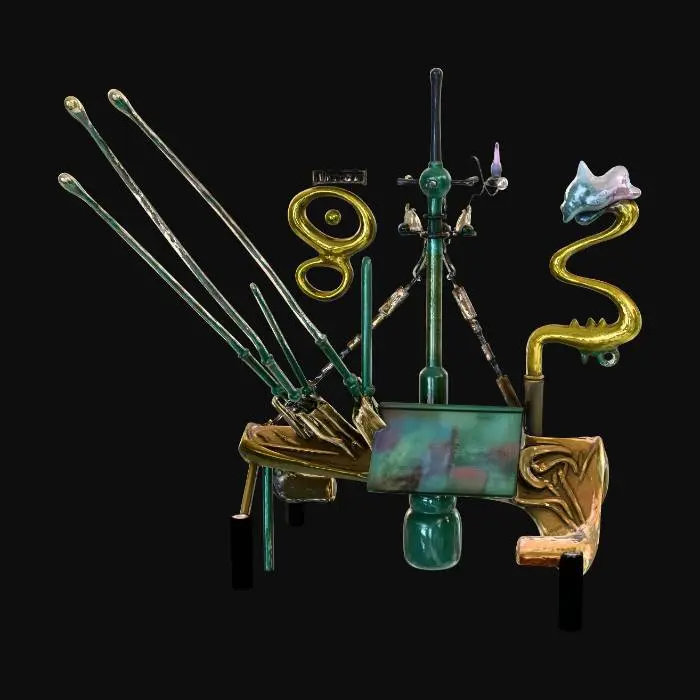 3D model for Futuristic Apparatus