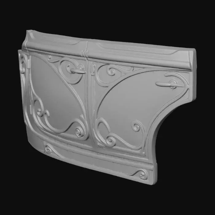3D model for Art Deco Panel Design