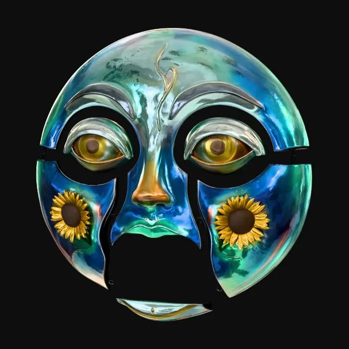 3D model for Celestial Mosaic Mask