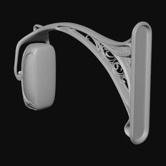3D model for Art Nouveau Elegance