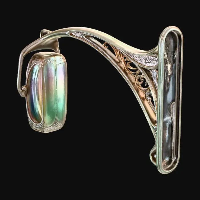 3D model for Art Nouveau Elegance