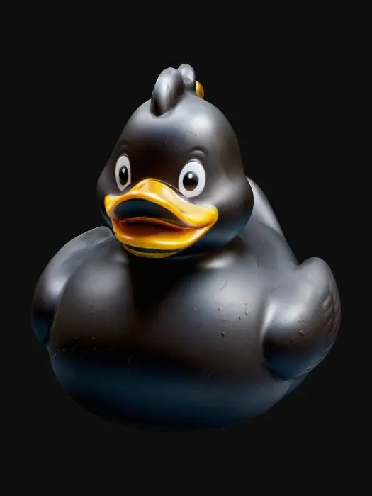 3D model for Rubber Duck, full details, 