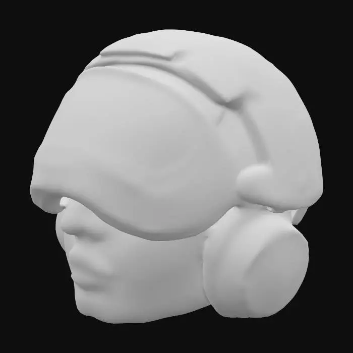 3D model for Tech Visionary