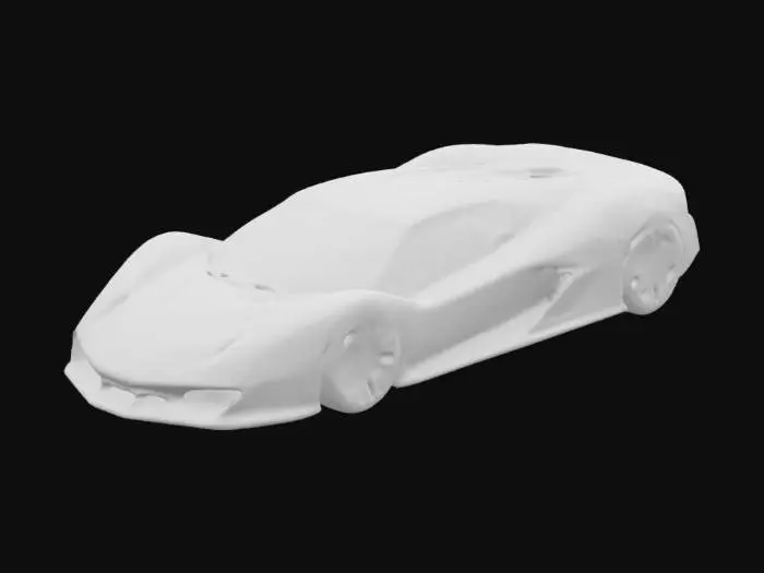 3D model for Genesis Hypercar