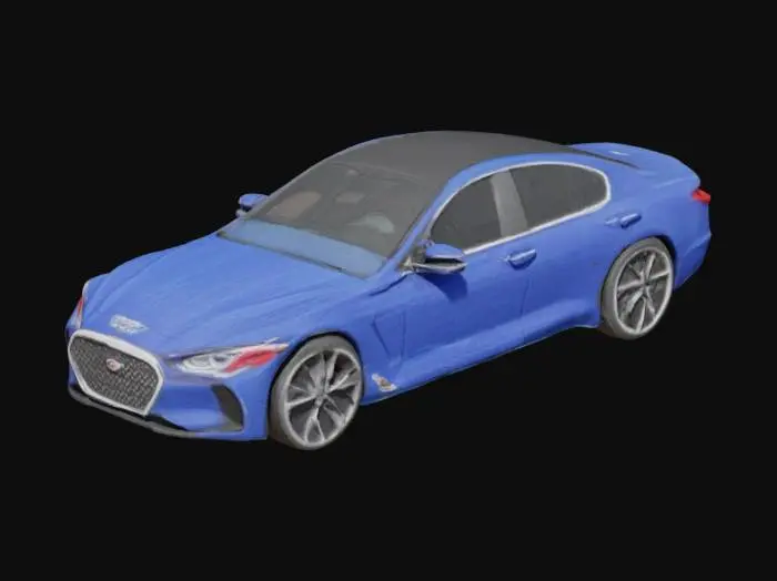 3D model for Genesis G70 car