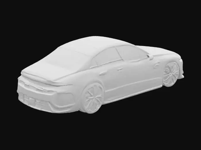 3D model for White Sonata N-Line 2025 Sedan