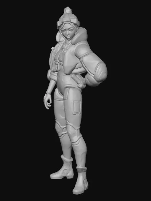 3D model for y2k cyber Explorer