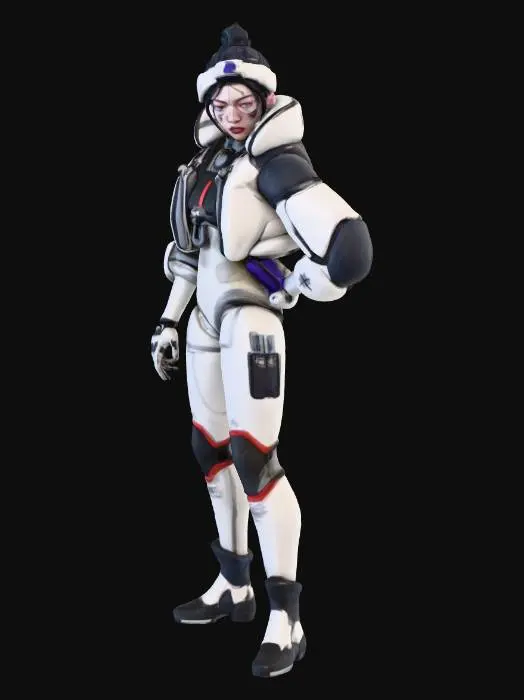 3D model for y2k cyber Explorer