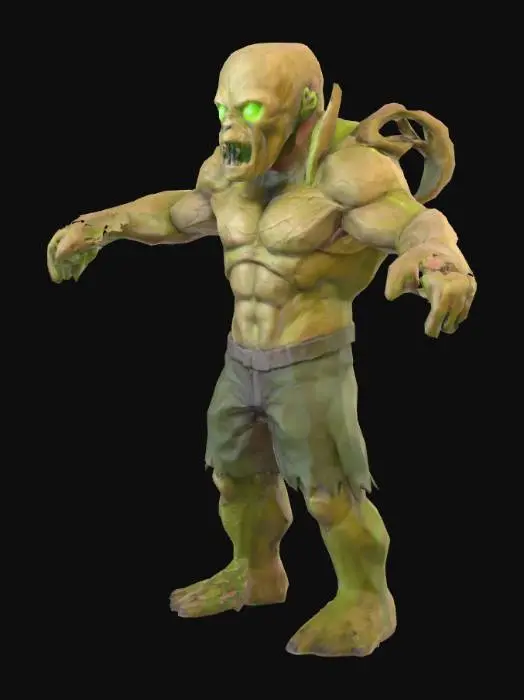 3D model for Enemigo normal low poly