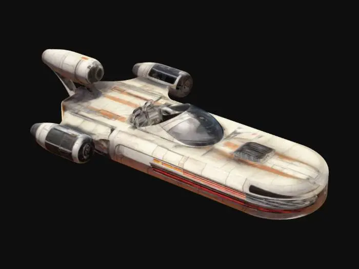3D model for speeder