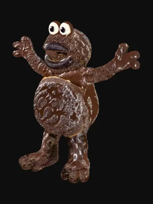 3D model for Make a Monster out of oreo cookies