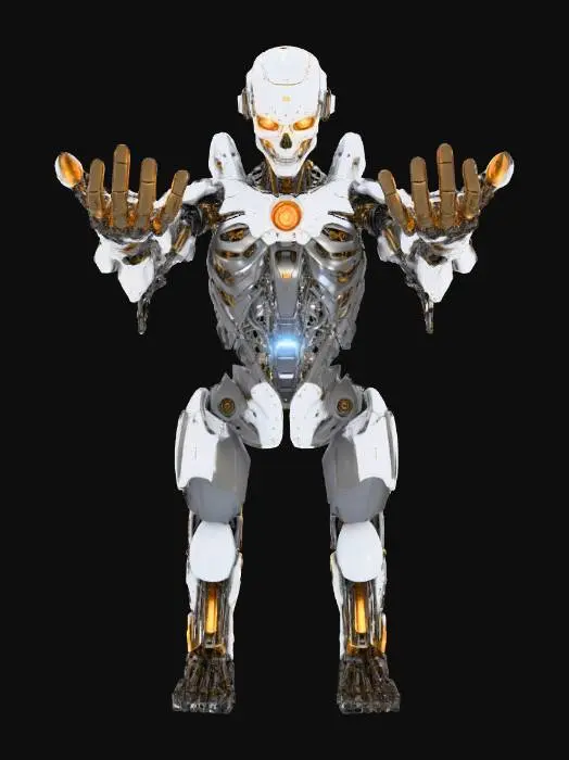 3D model for Cyber Sentinel, #villain#