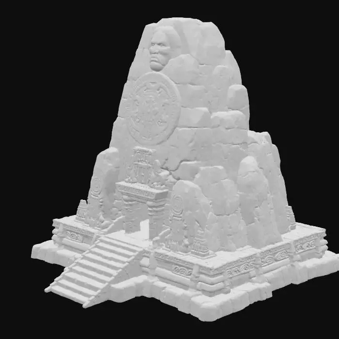 3D model for Eternal Guardian Monument
