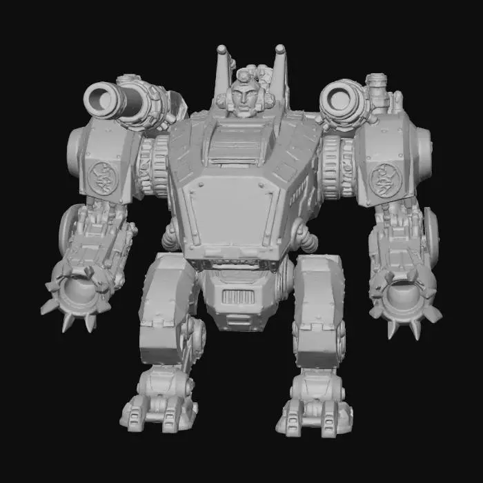 3D model for Mountain's Dreadnought Fury