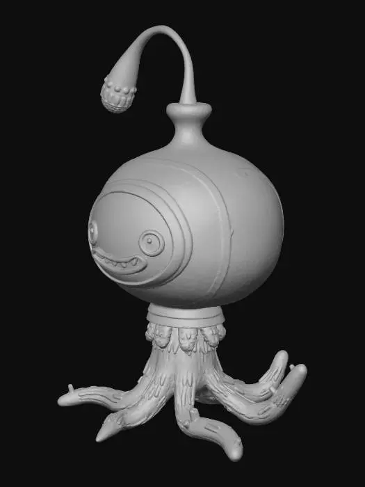 3D model for Green Sproutling