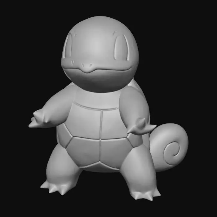 3D model for Squirtle