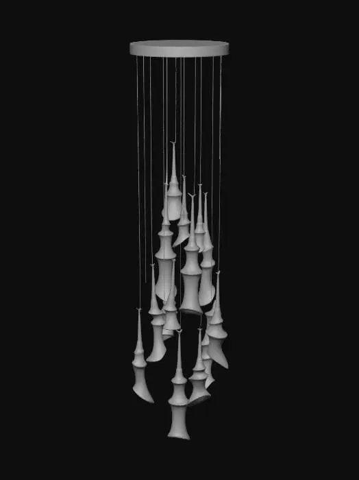 3D model for Cascade of Lanterns