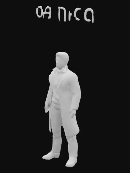3D model for Character in Red Suit