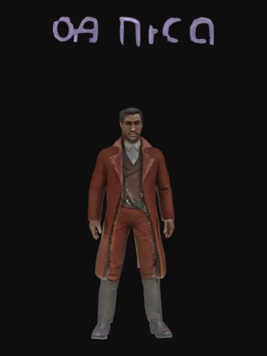 3D model for Character in Red Suit