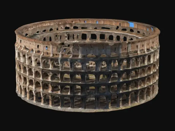 3D model for Ancient Rome, Colosseum