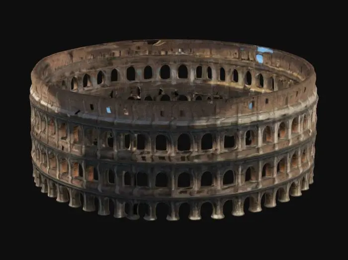 3D model for Ancient Rome, Colosseum