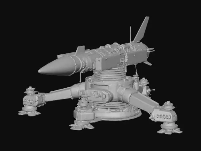 3D model for Rocket Howitzer