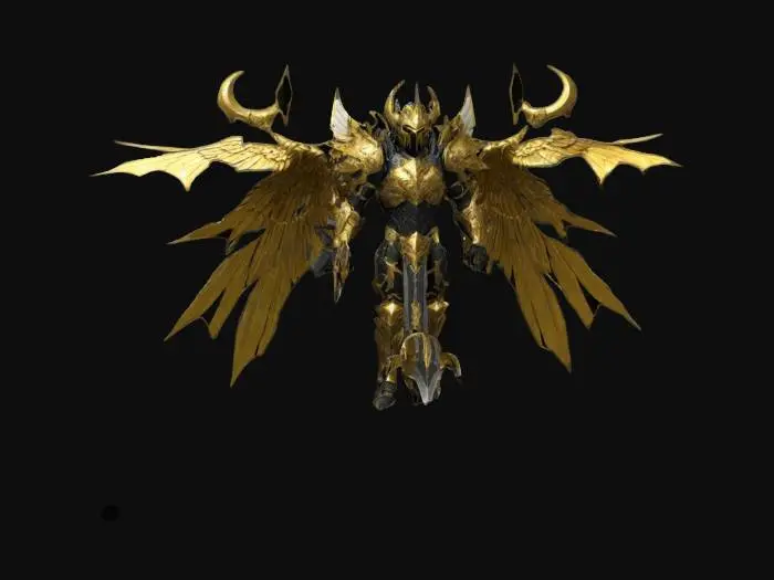 3D model for Demonic Warrior