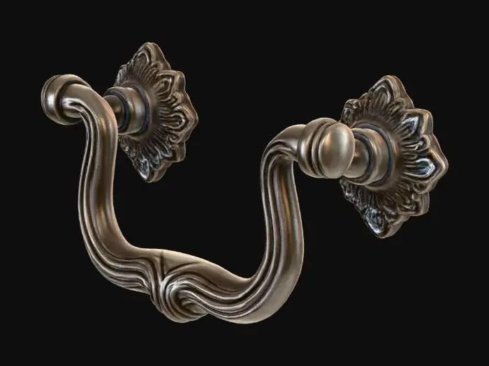 3D model for Ornate Handle