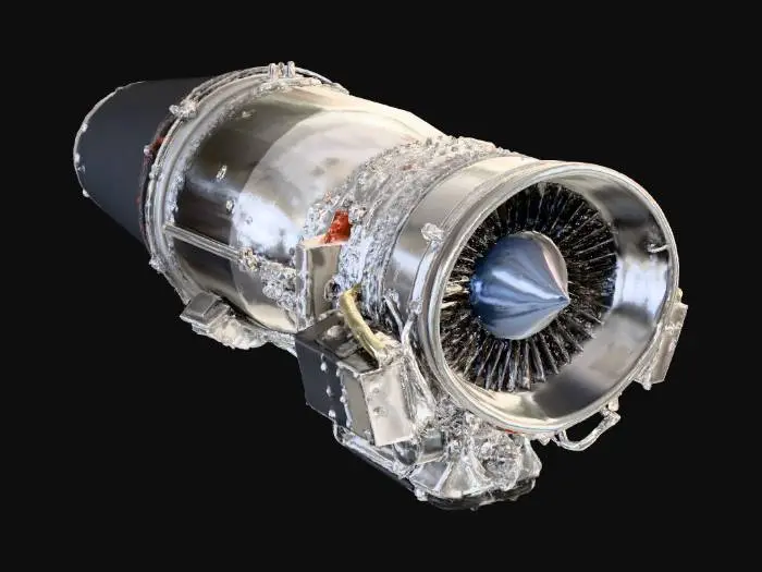 3D model for Jet Engine Showcase