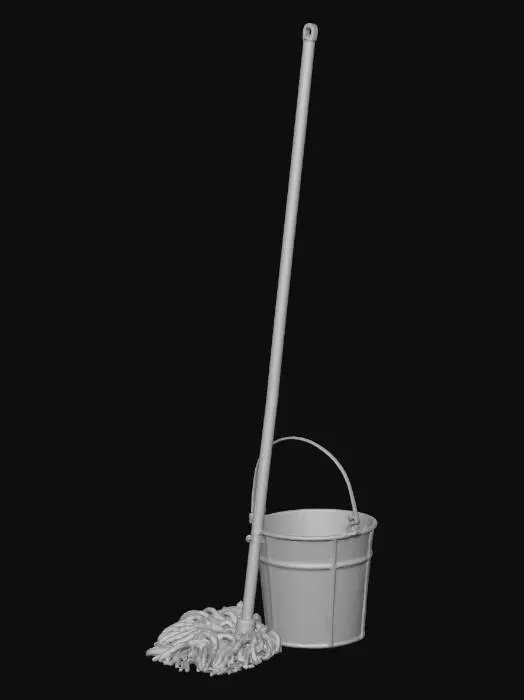 3D model for Mop and Bucket Duo