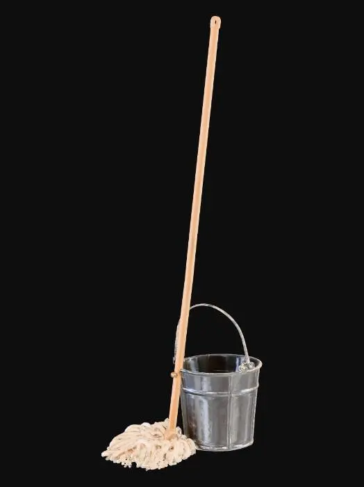 3D model for Mop and Bucket Duo