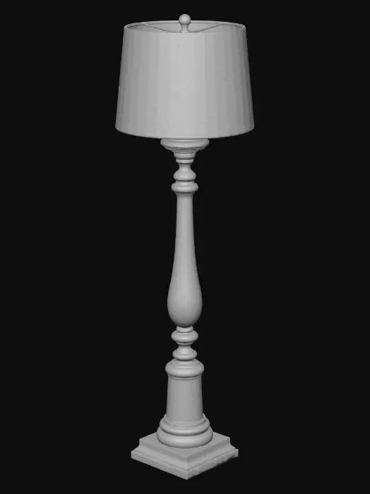 3D model for Ivory Glow Lamp