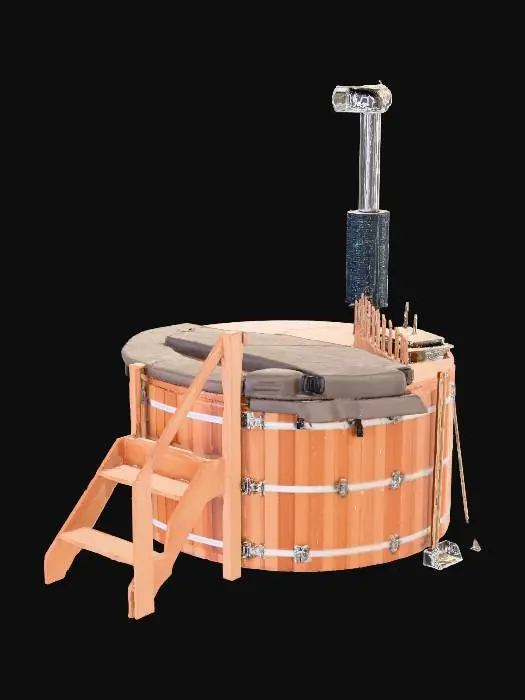 3D model for Woodfire Serenity Tub