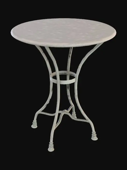 3D model for Metal Bistro Table